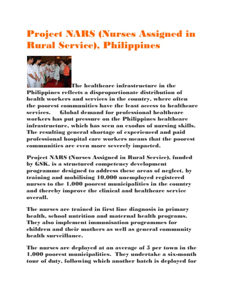 NARS Program Overview and Services | PDF
