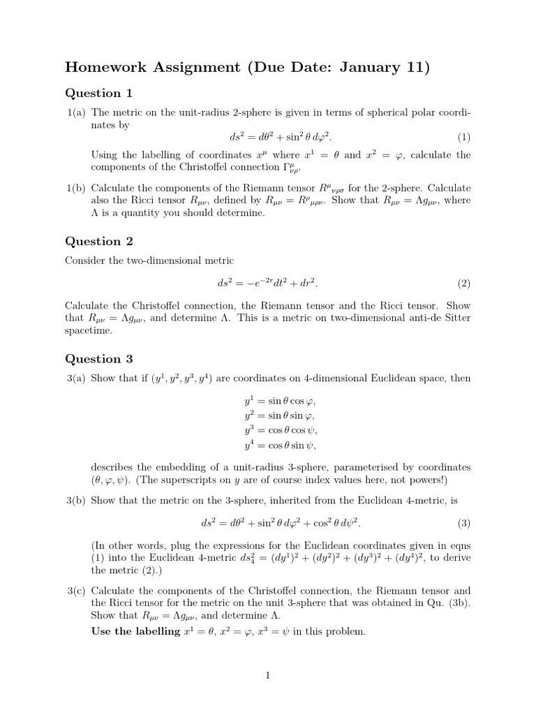 General Relativity Pdf Tensor General Relativity