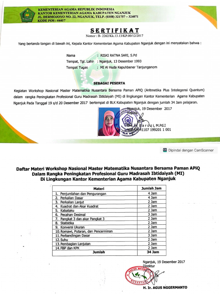 RIZKI RATNASARI, S.Pd | PDF