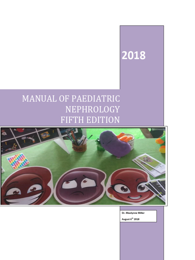 Renal Manual 2018 | PDF | Nephrology | Blood Pressure
