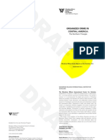 Organized Crime in Central America The Northern Triangle, Report On The Americas #29 DRAFT