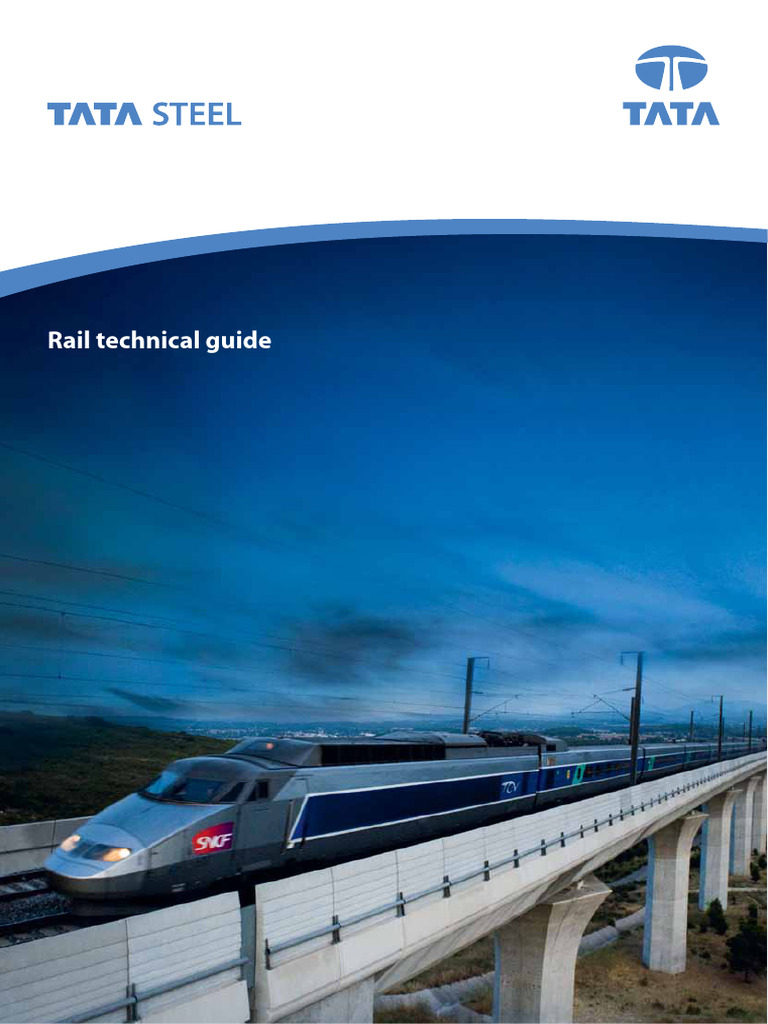 Tata Steel Rail Manufacturing Guide | PDF | Steelmaking | Rail Transport