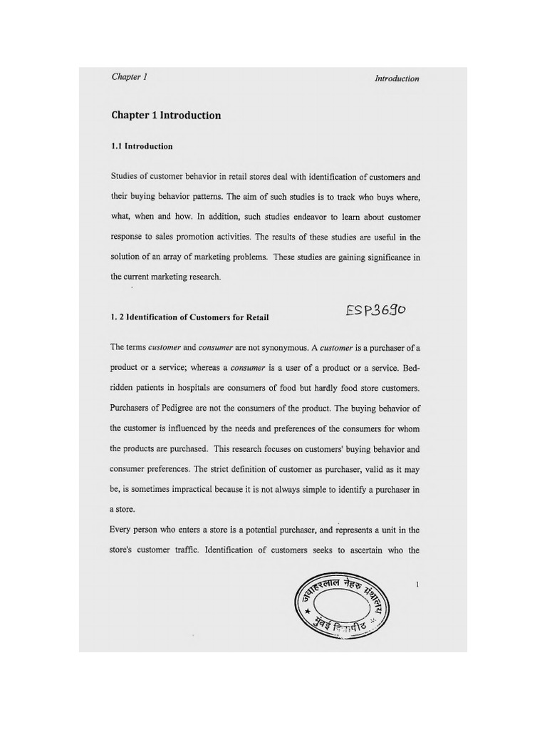 Analyzing Retail Customer Behavior Patterns | PDF | Consumer Behaviour ...