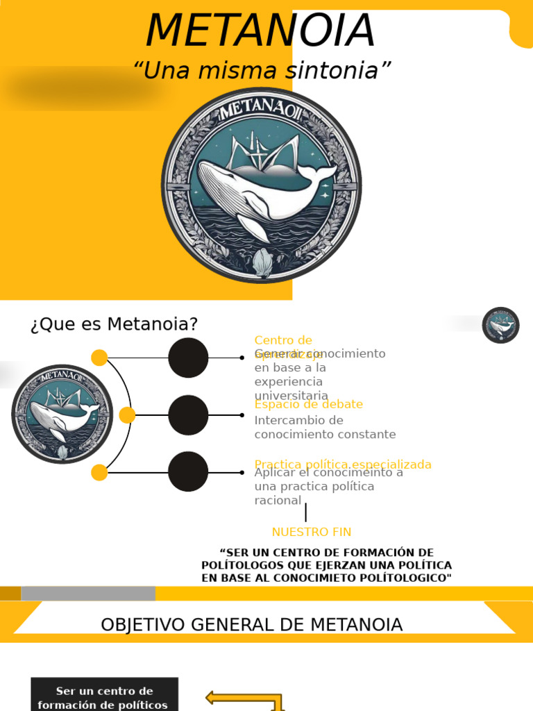 Metanoia: Formación Política Universitaria | PDF