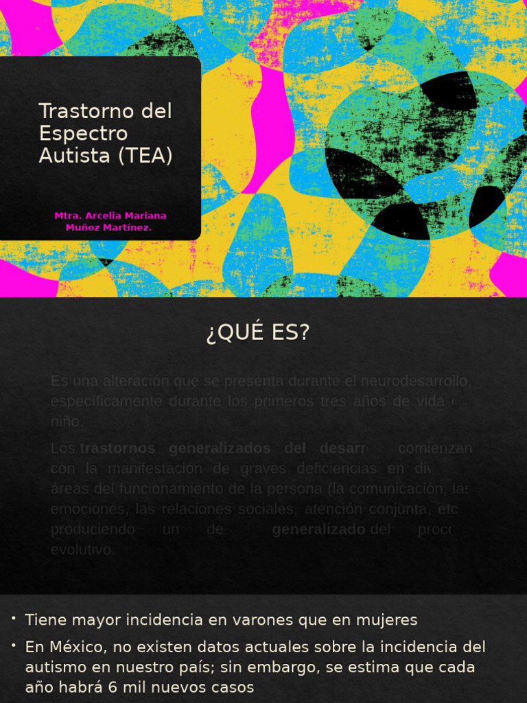 Guía sobre el Trastorno del Espectro Autista | PDF | Autismo | Aprendizaje