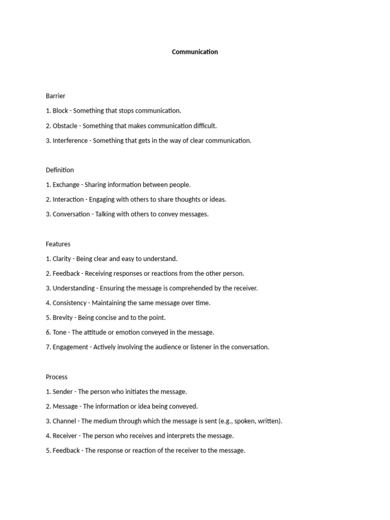 Understanding Communication Barriers | PDF