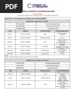 NUS Academic Calendar 2026/27 Overview | PDF | Academic Term
