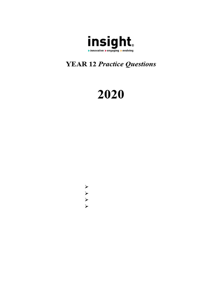 Bio Insight Unit 3 Worked Solutions 2020 PDF | PDF | Mitochondrion ...