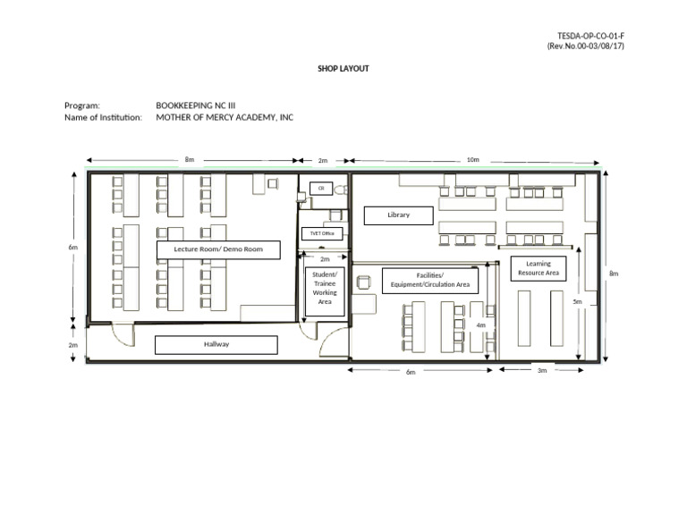 Bookkeeping NC III Shop Layout Guide | PDF