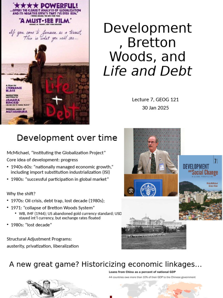 Lec+7 Bretton+Woods+&+Life+and+Debt 2025 | PDF