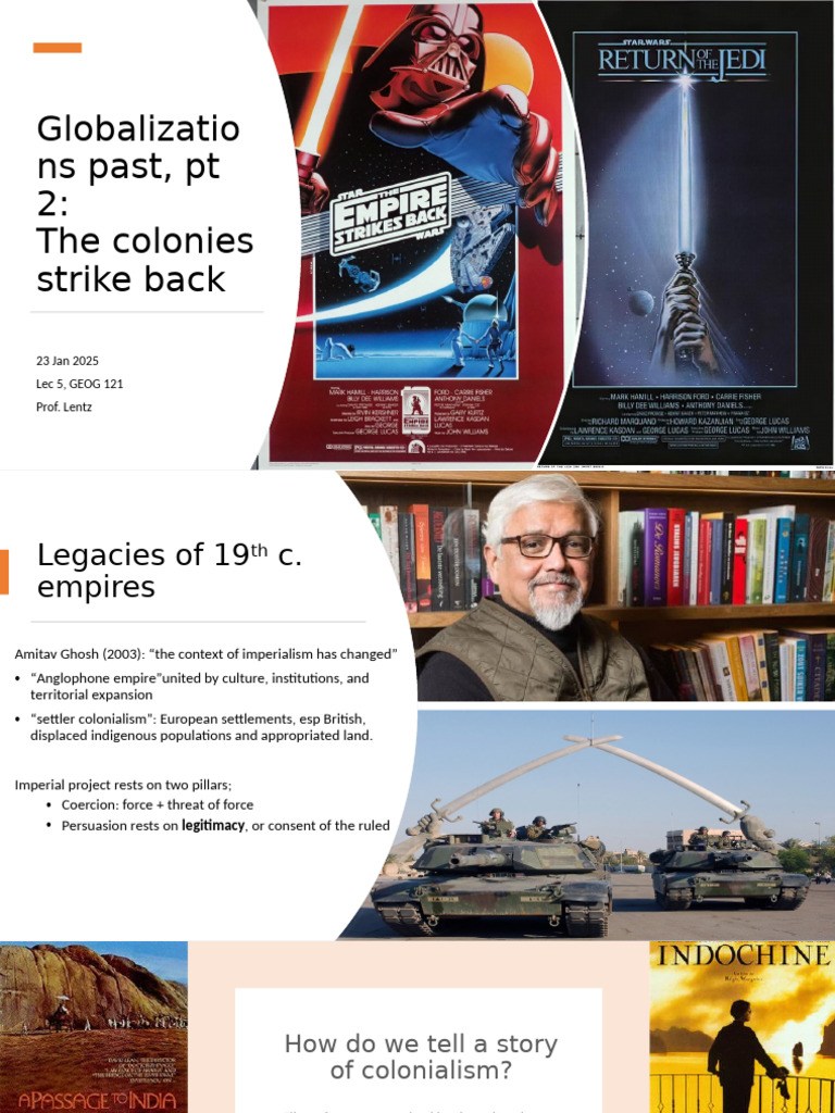 Lec+5 (De) Colonization 2025 | PDF | Decolonization | Cultural Geography