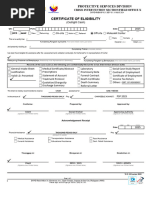 DSWD AICS Registration and Eligibility Form | PDF | Social Work