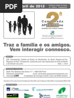 Caminhada pelo Autismo 