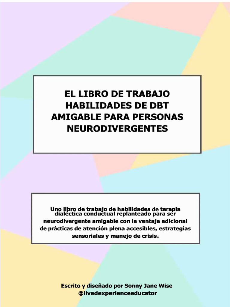 Habilidades de DBT para Neurodivergentes | PDF | Las emociones | Mente