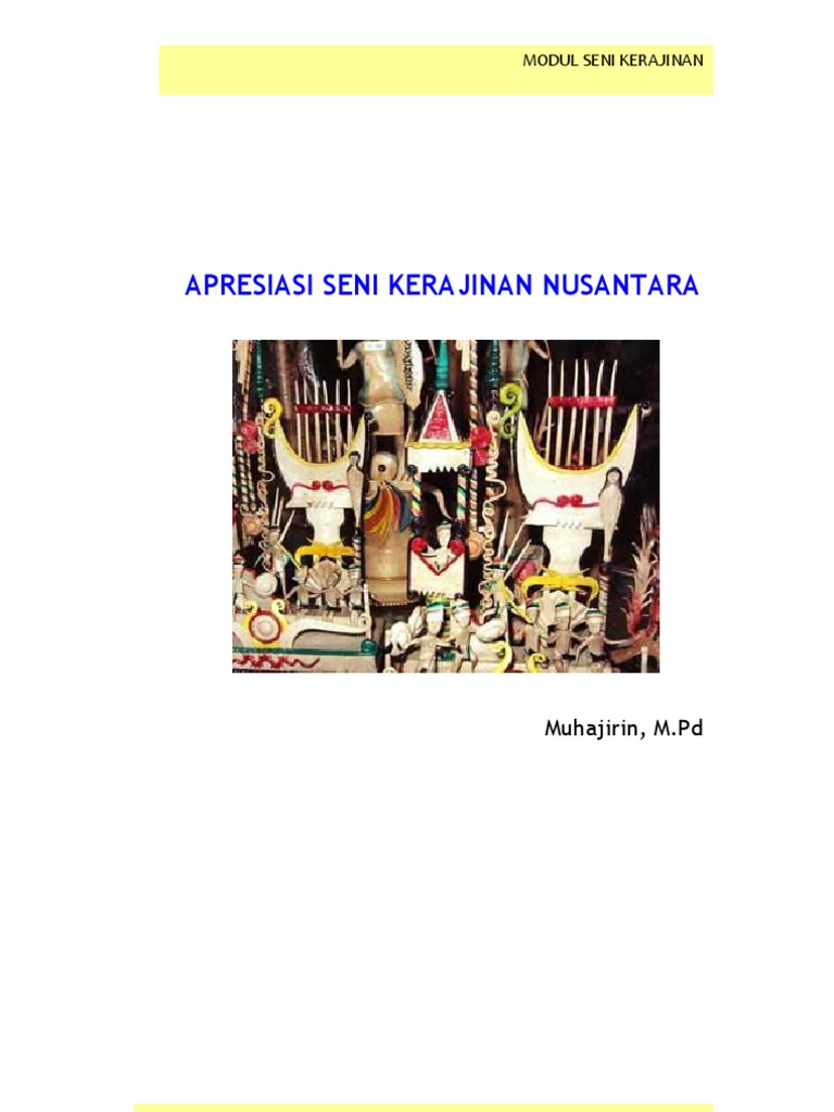 Seni Kerajinan Nusantara