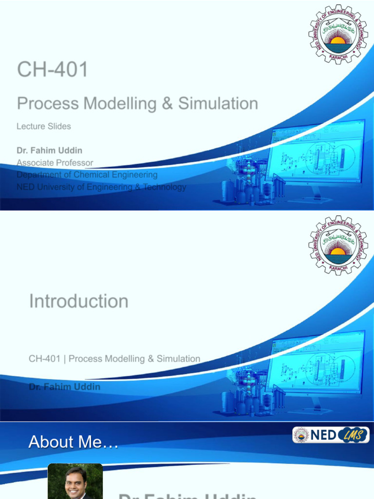 Process Modelling & Simulation Overview | PDF | Simulation | Chemical ...