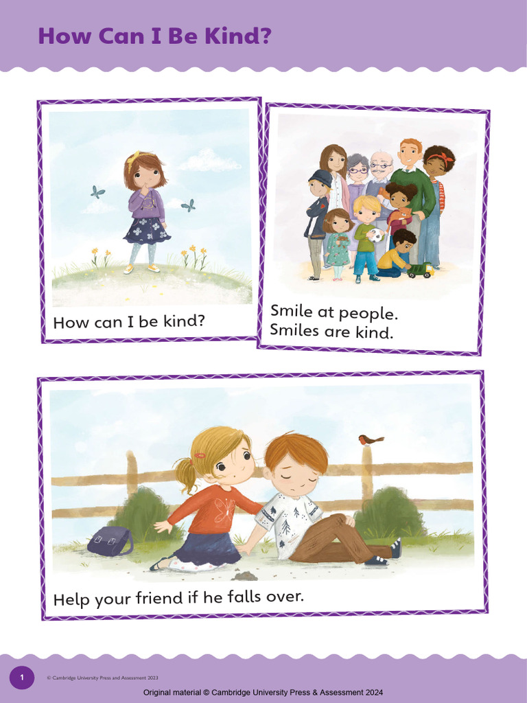 Kindness Tips for Kids | PDF