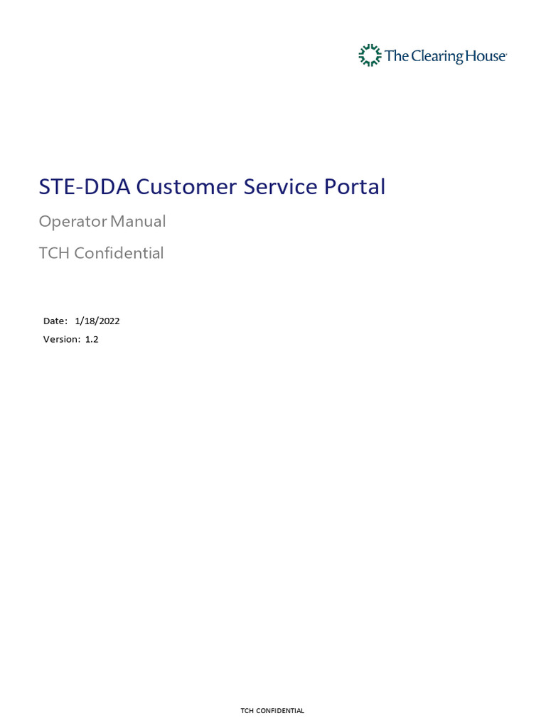 DDA Customer Service Portal Guide | PDF | Password | Login