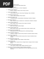 List of 17 Philippine Regions and Provinces | PDF | Luzon | Mindanao