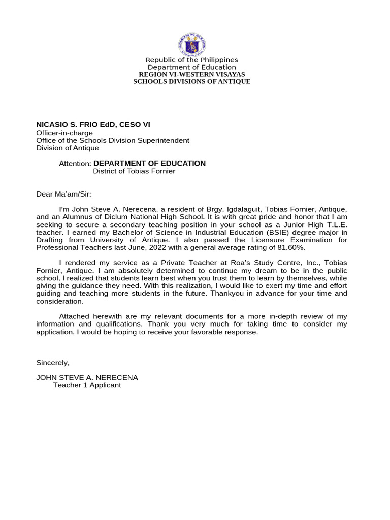 Letter of Intent 2025 | PDF