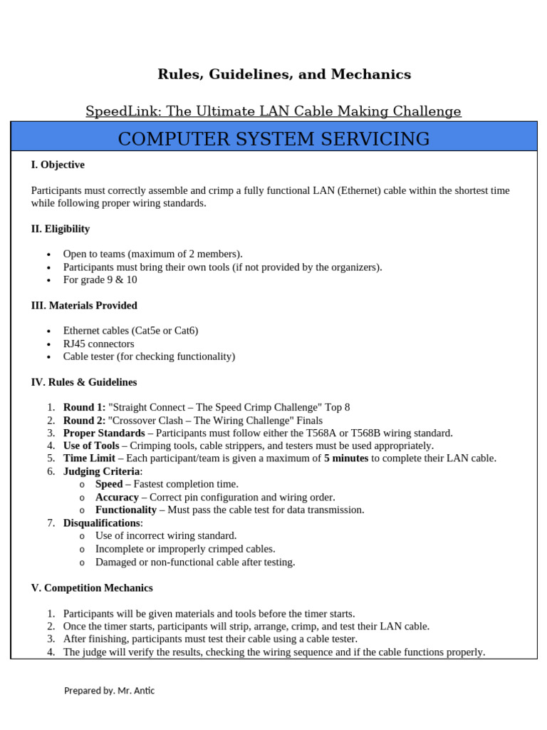 CSS Competition | PDF