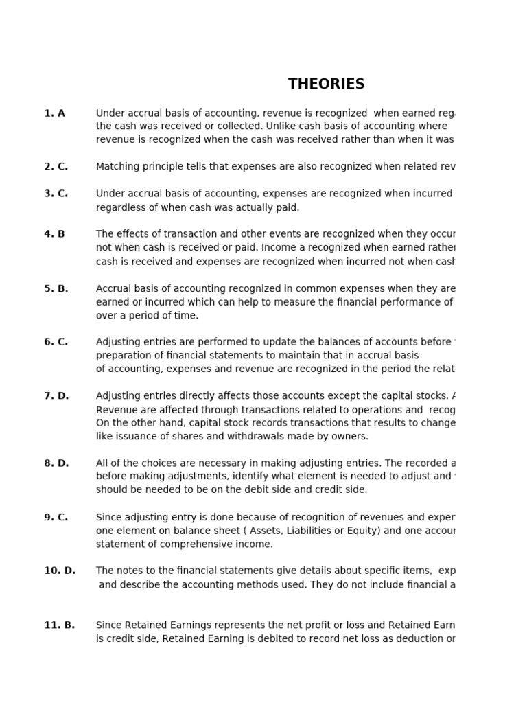 Basic Accounting | PDF | Debits And Credits | Expense