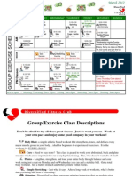 March 2012 Group Fitness Schedule