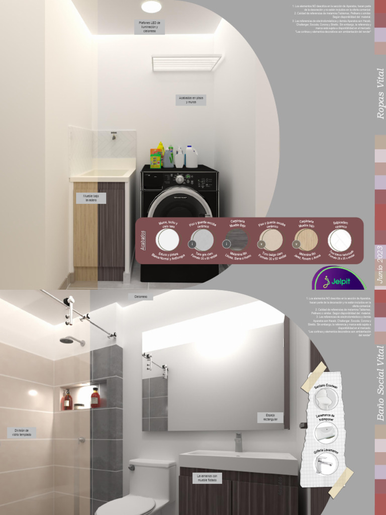 Acabados y Decoración de Interiores | PDF | Cocina | Mueble
