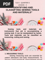 Essential Sewing Tools Overview | PDF | Sewing | Consumer Goods