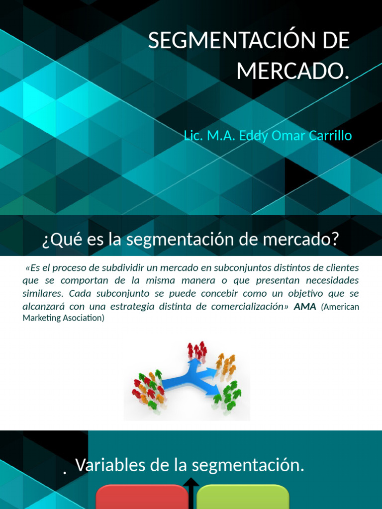 Segmentación de Mercado | PDF | Segmentación de mercado | Marketing