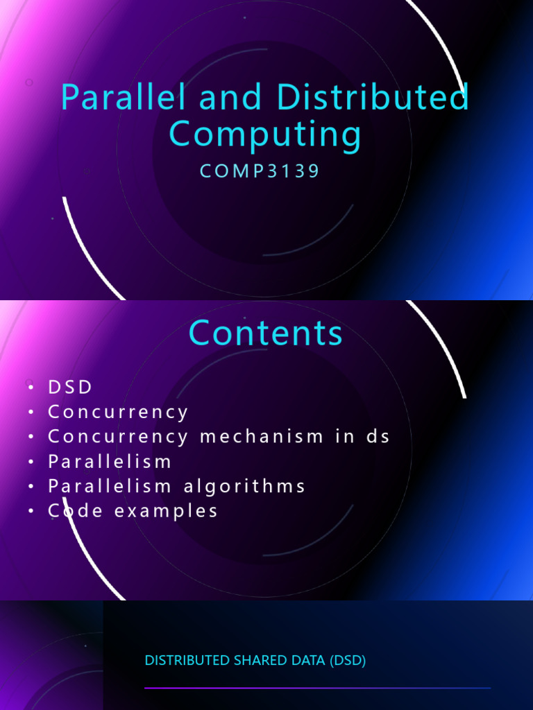 Parallel and Distributed Lec 7 | PDF | Parallel Computing | Central ...