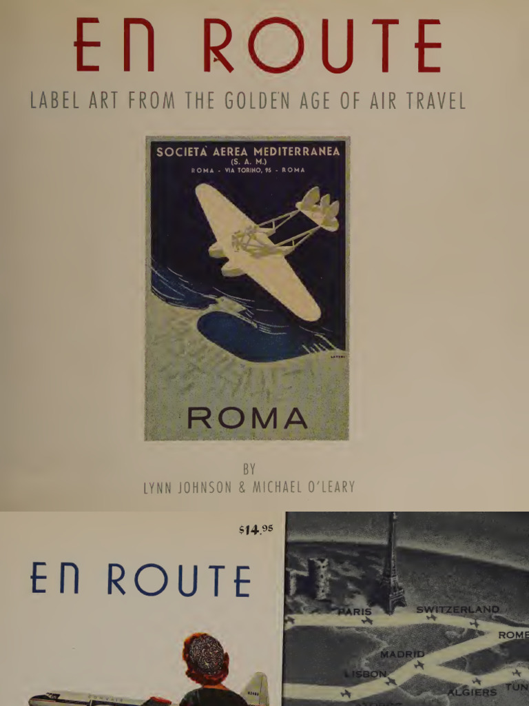 En Route Label Art From The Golden Age of Air Travel | PDF | Airlines ...