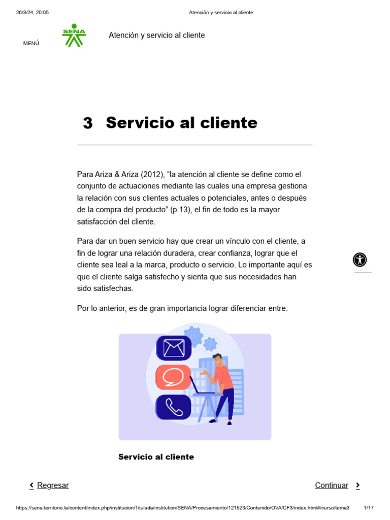 Atención y Servicio Al Cliente Servicio Al Cliente | PDF | Calidad ...