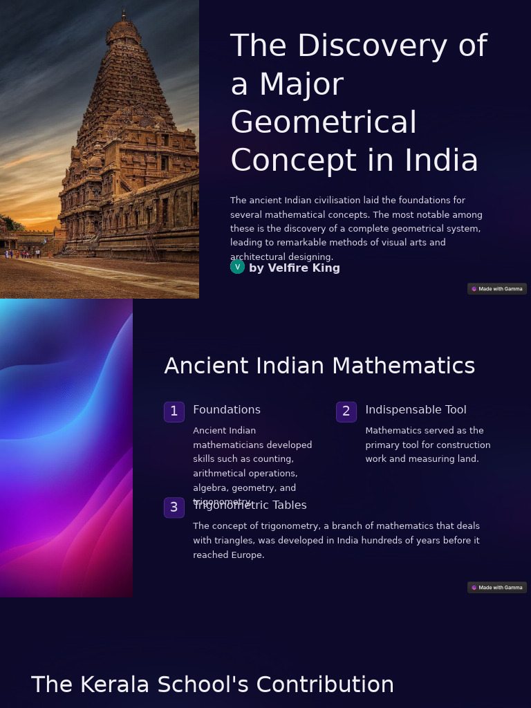 Ancient Indian Geometry and Its Impact | PDF | Geometry | Mathematics