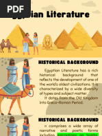 Overview of Ancient Egyptian Literature | PDF | Egypt | Ancient Egypt