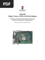 Tutorial Xilinx Virtex-5 FPGA ML506 Edition: Department of Electrical and Computer Engineering