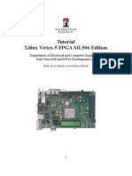 Tutorial Xilinx Virtex-5 FPGA ML506 Edition: Department of Electrical and Computer Engineering
