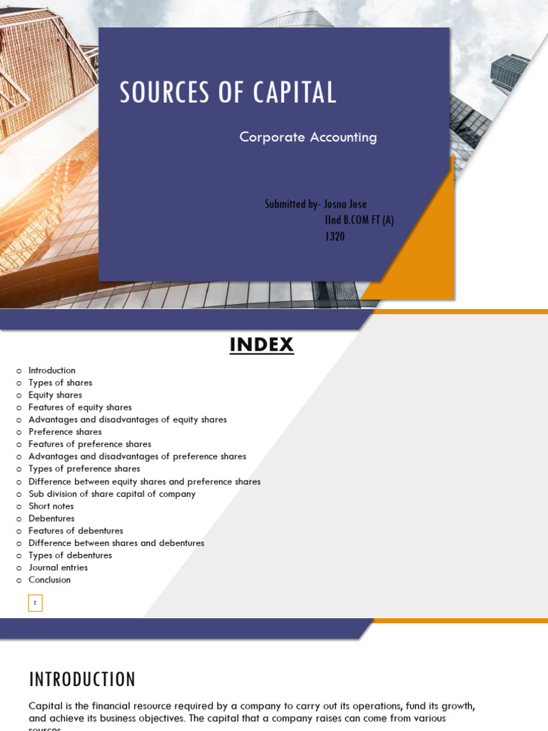 Sources of Capital | PDF | Stocks | Preferred Stock
