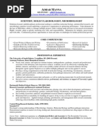 Download Senior Scientist Microbiologist in Boston MA Resume Adhar Manna by AdharManna SN83084934 doc pdf