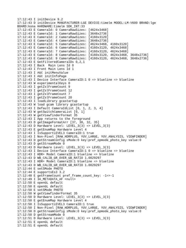 Log 20250209 pdf software mobile phones