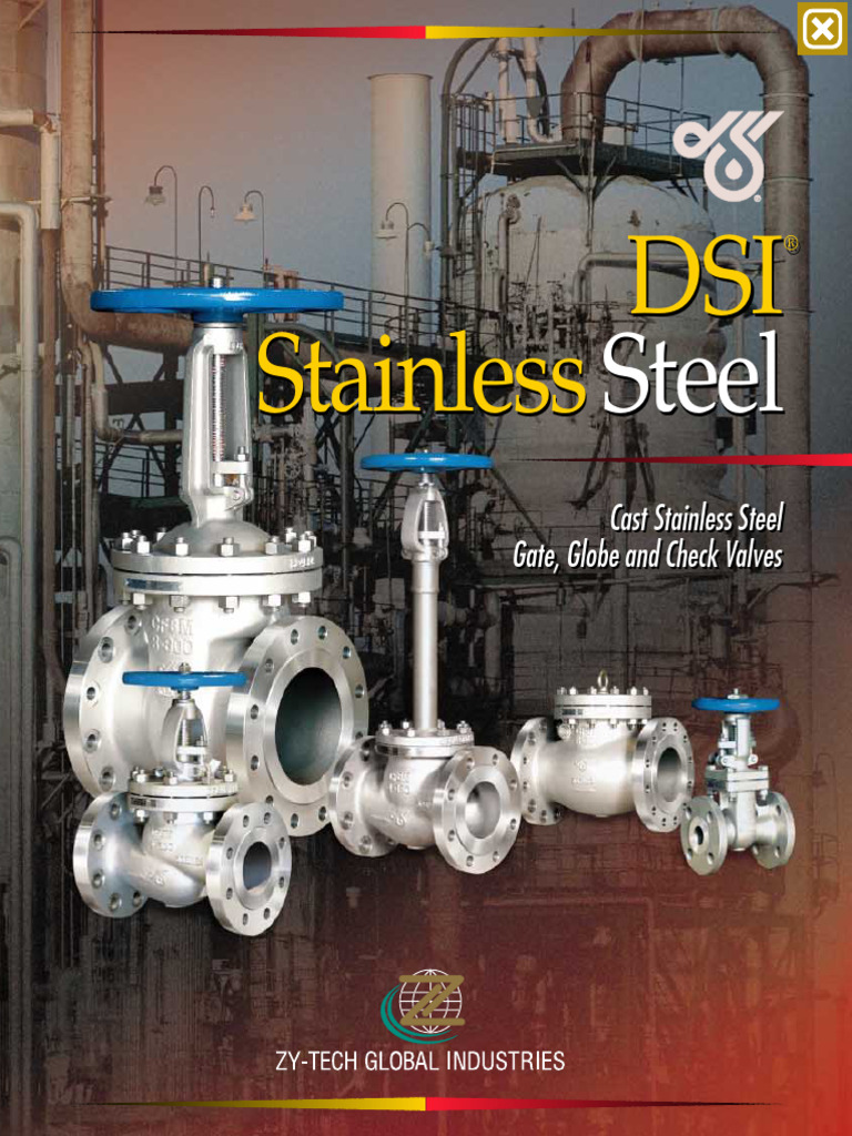 DSI Stainless Steel Valve Specifications | PDF | Valve | Liquefied ...