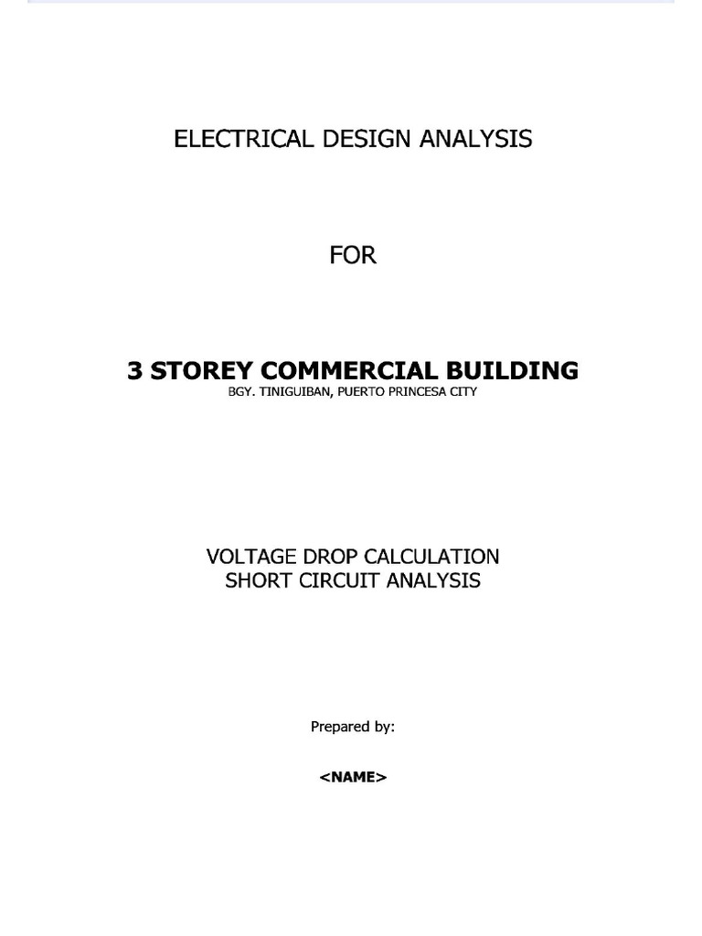 Sample Electrical Plan 2 | PDF