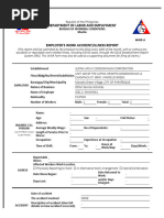 SSS Accident/Sickness Report Form B-309 | PDF