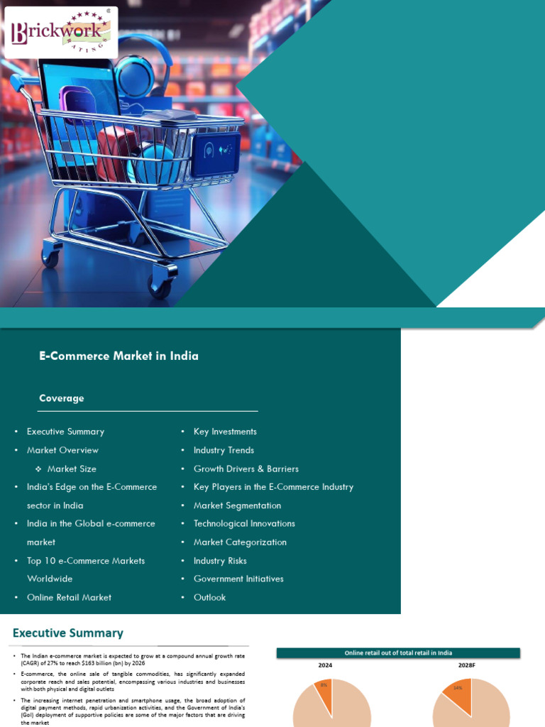 India’s E-Commerce Market Growth Insights | PDF | E Commerce | Venture ...
