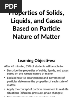 Modeling Particle Movement in Matter | PDF | Gases | Liquids