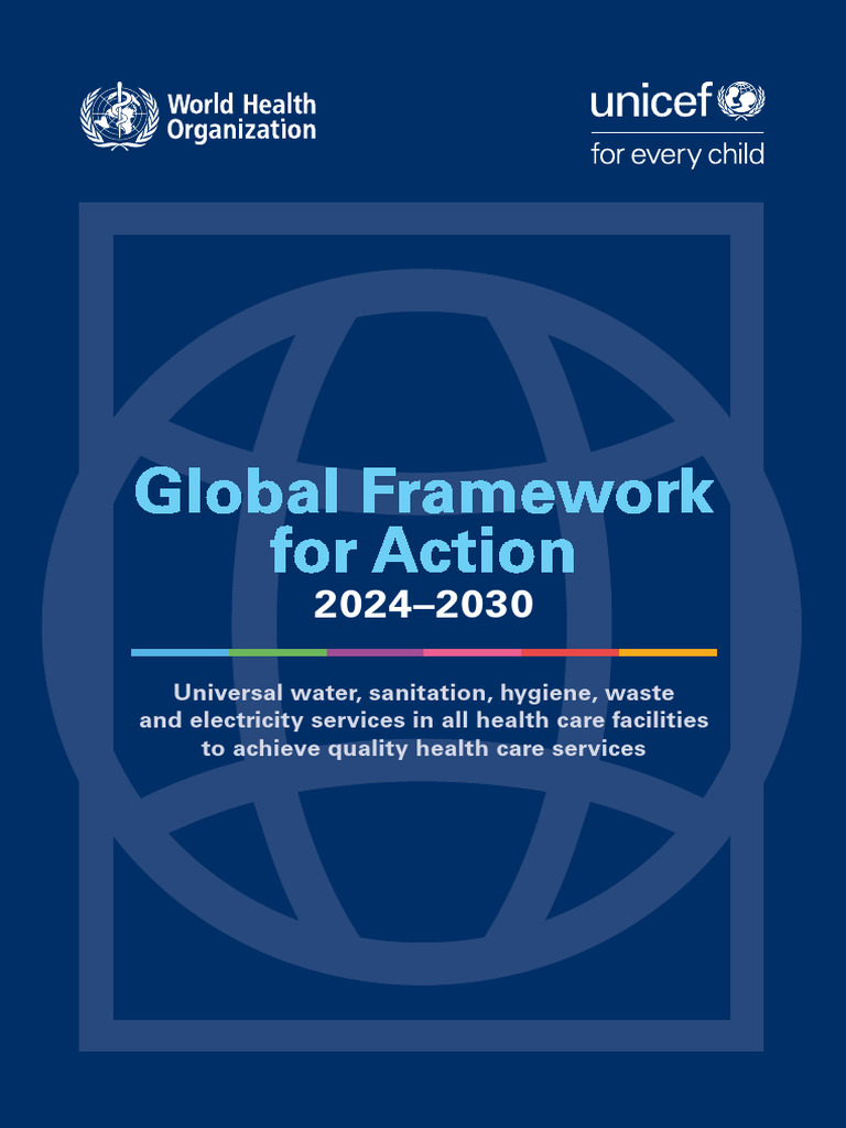 Who Wash Guidelines 2023 PDF Wash Climate Resilience