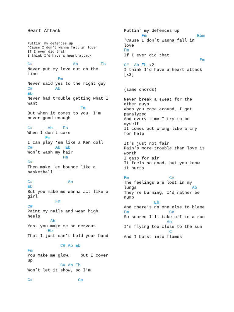 Song Lists Pdf