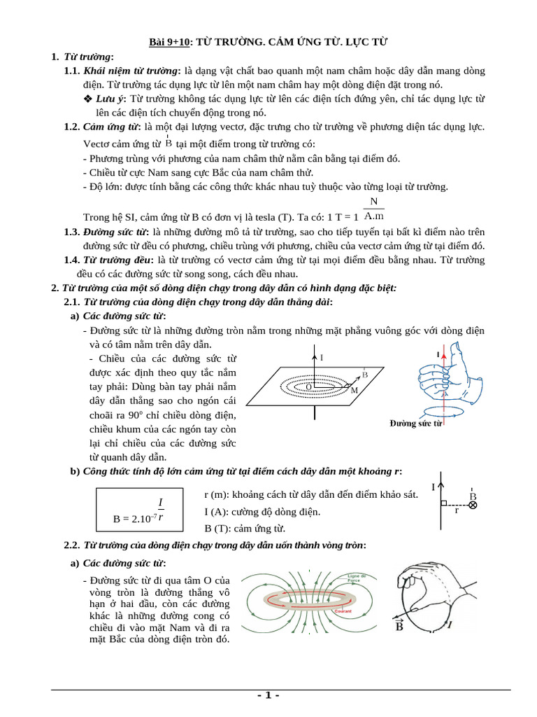 De Cuong On Tap KT Giua HK.2 - VAT LI 12 | PDF
