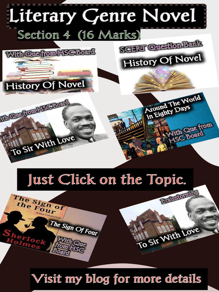 Section IV. Literary Genre Novel. | PDF