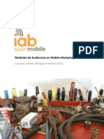 Medición de Audiencias en Mobile Marketing (IAB Spain) - Feb12